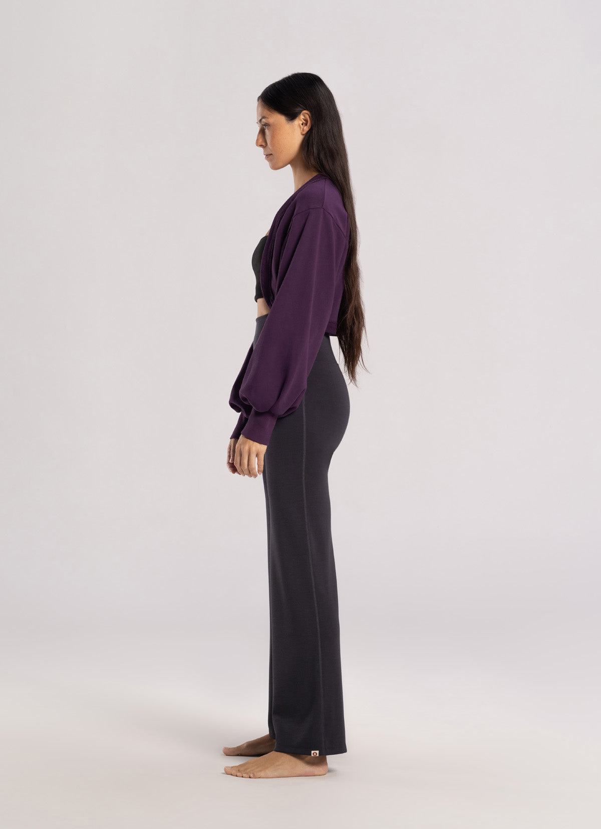 Volume bolero jacket_Plum Perfect