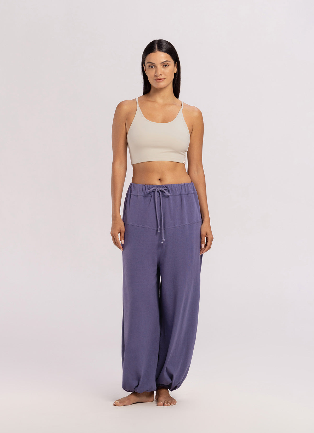 Horizon wide pants_Purple