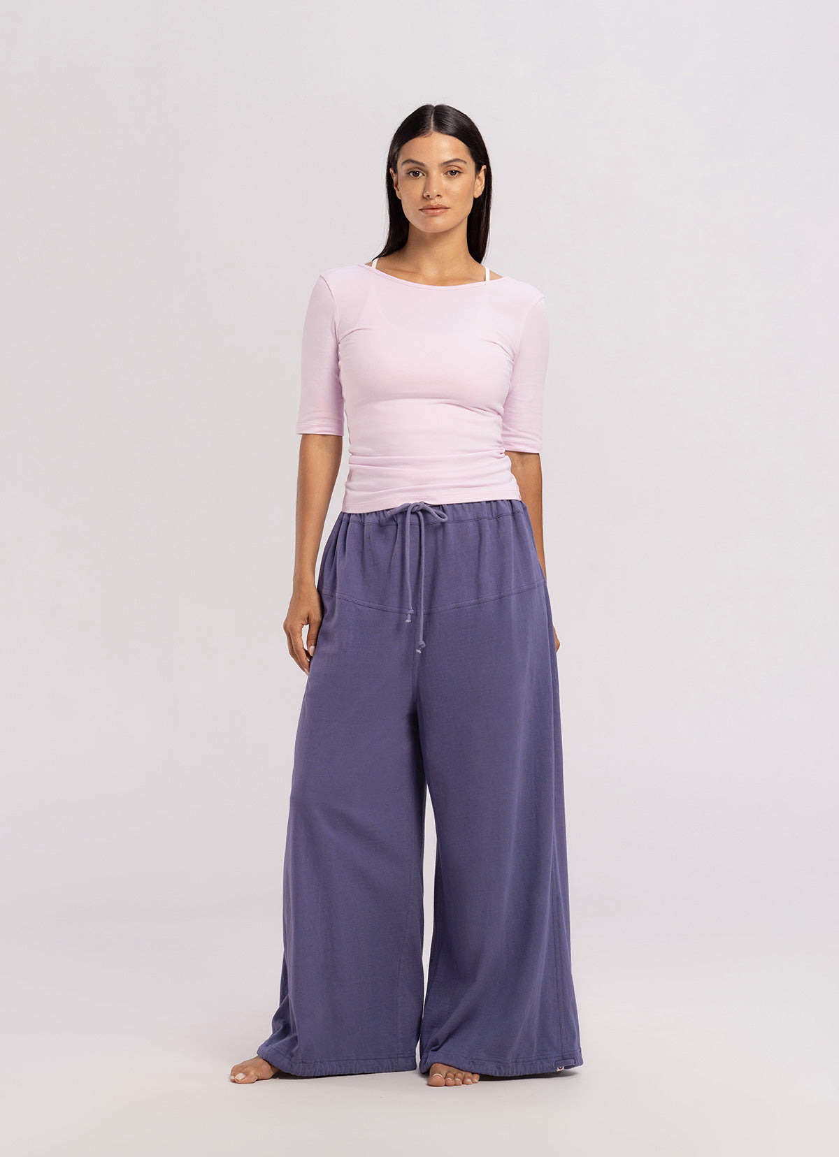 Horizon wide pants_Purple