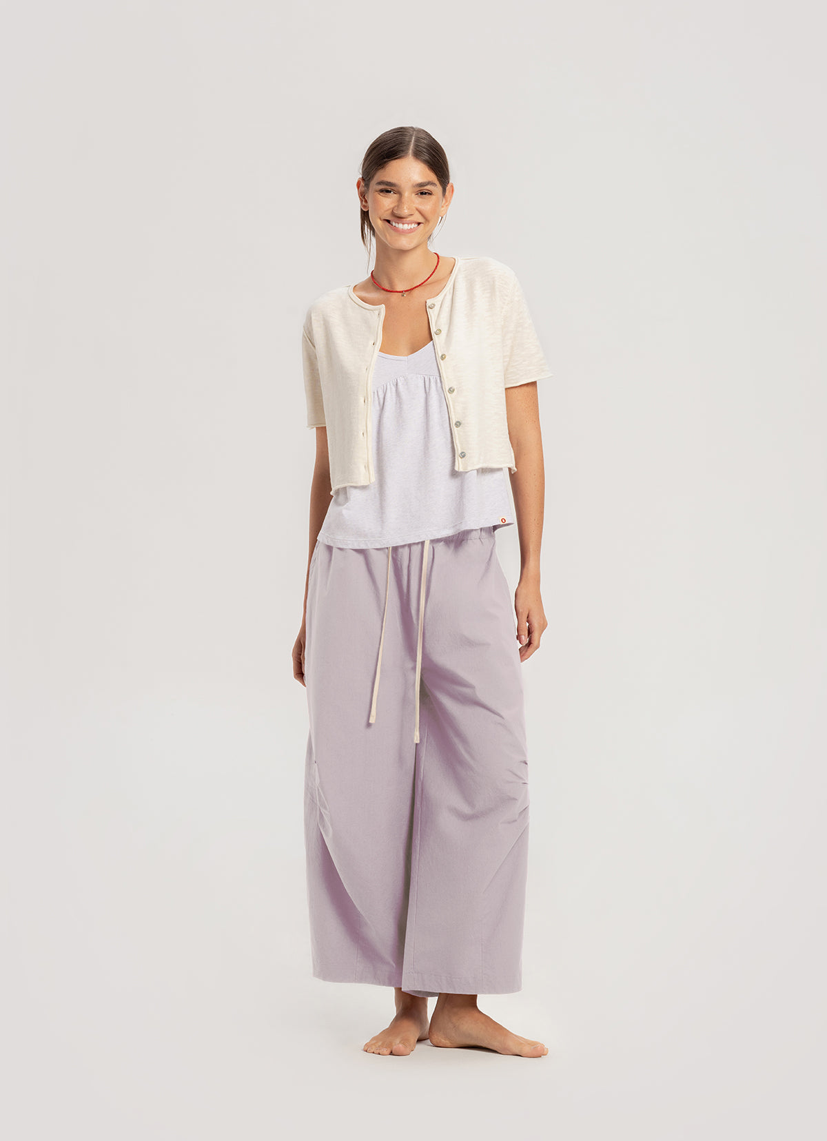 Kitty wide pants_Woodrose