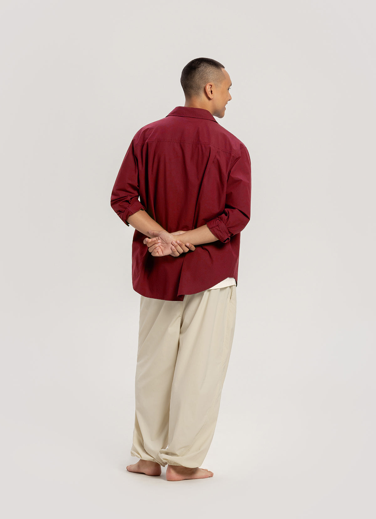 Overfit pocket shirts (Unisex)_Lava falls