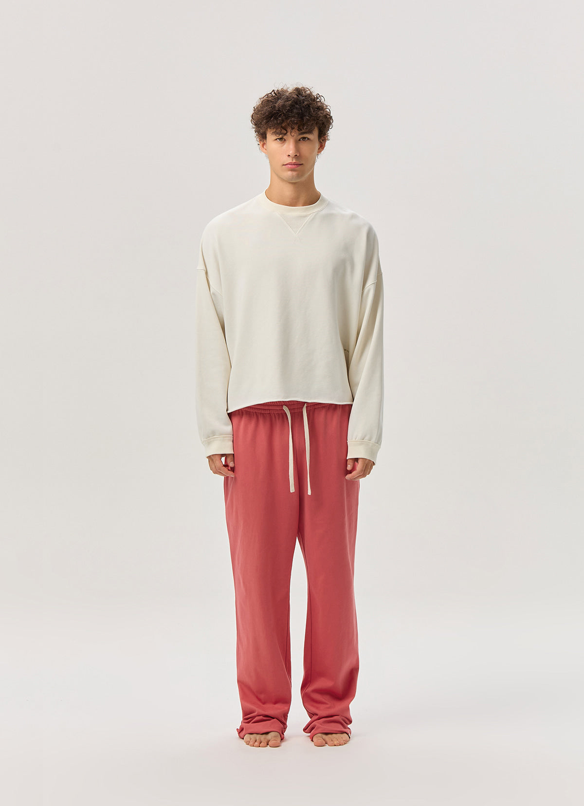 BM logo sweat top (Unisex)_Tofu