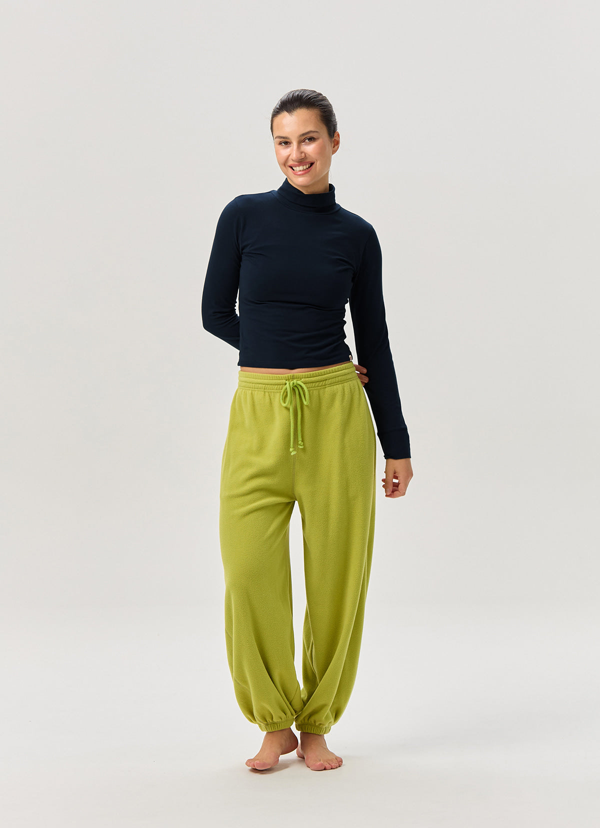 Turtle neck long sleeve_Carbon