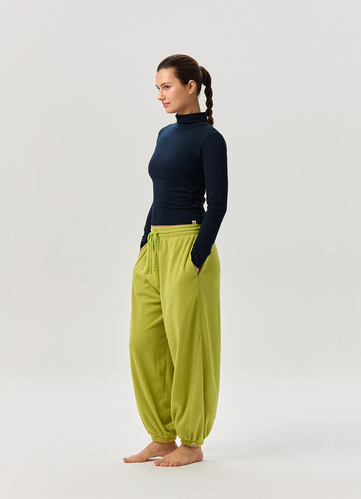 Turtle neck long sleeve_Carbon