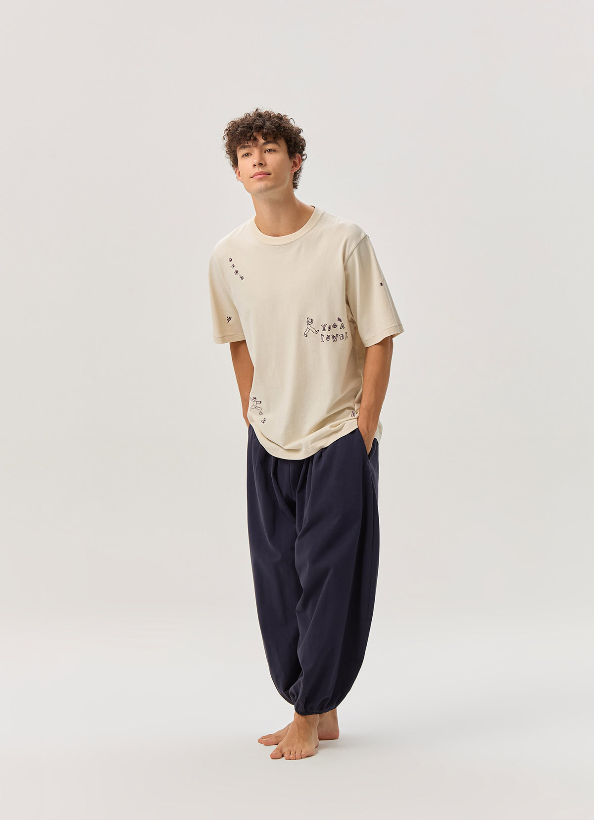 Jalan short sleeve (Unisex)_Summer Sand