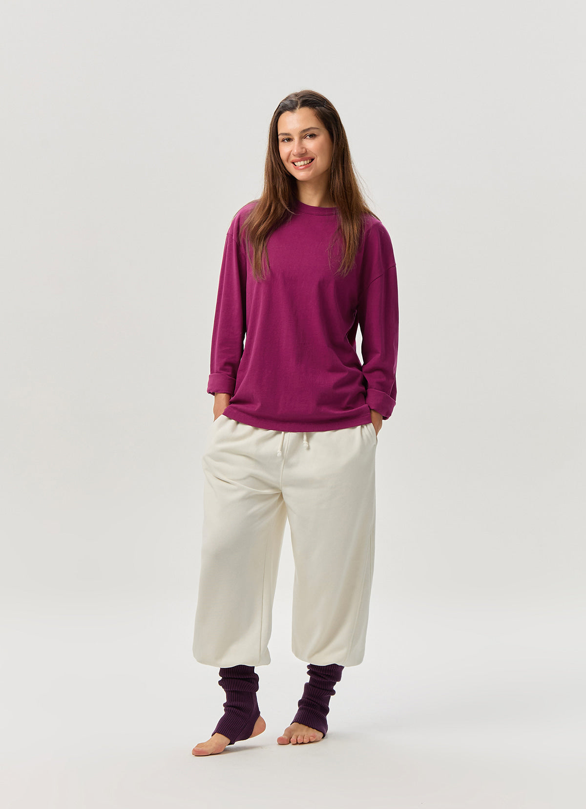 BM long warmer_Plum Perfect