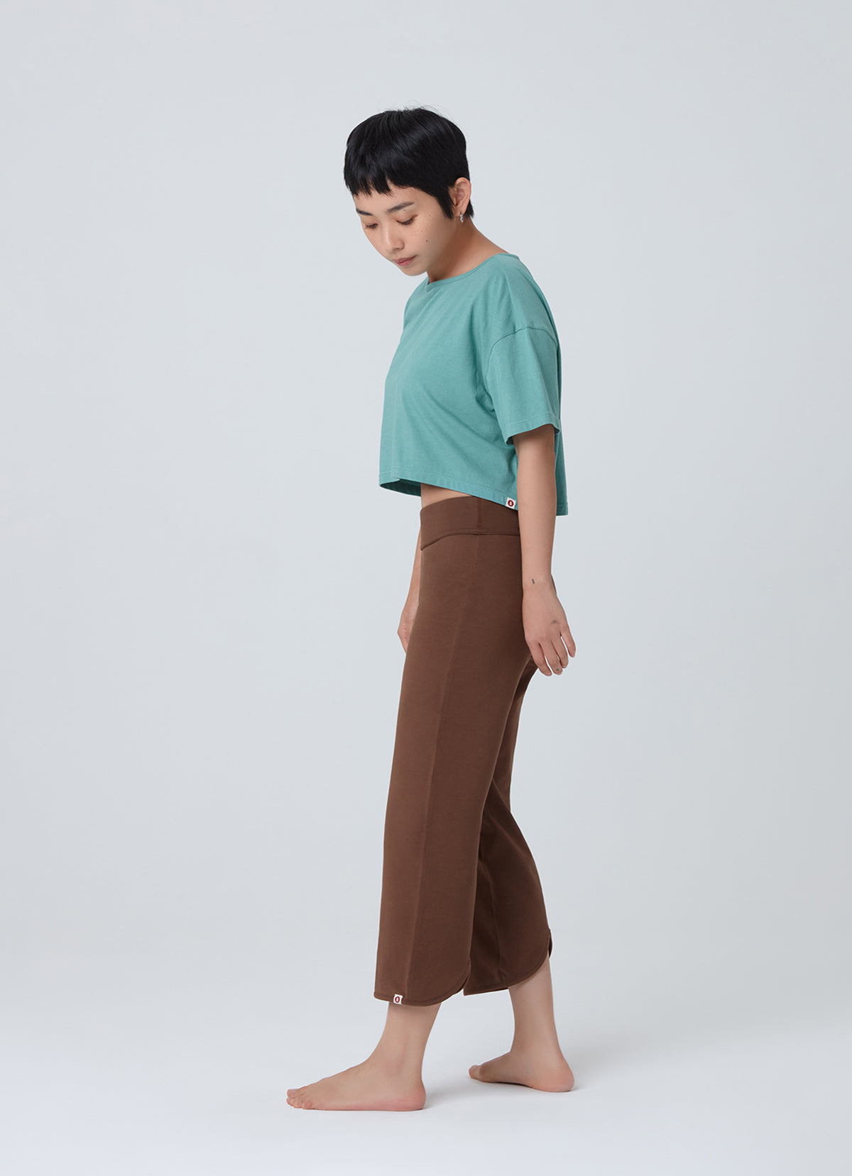 Medio short sleeve (Modal ver.)_Dusty Turquoise