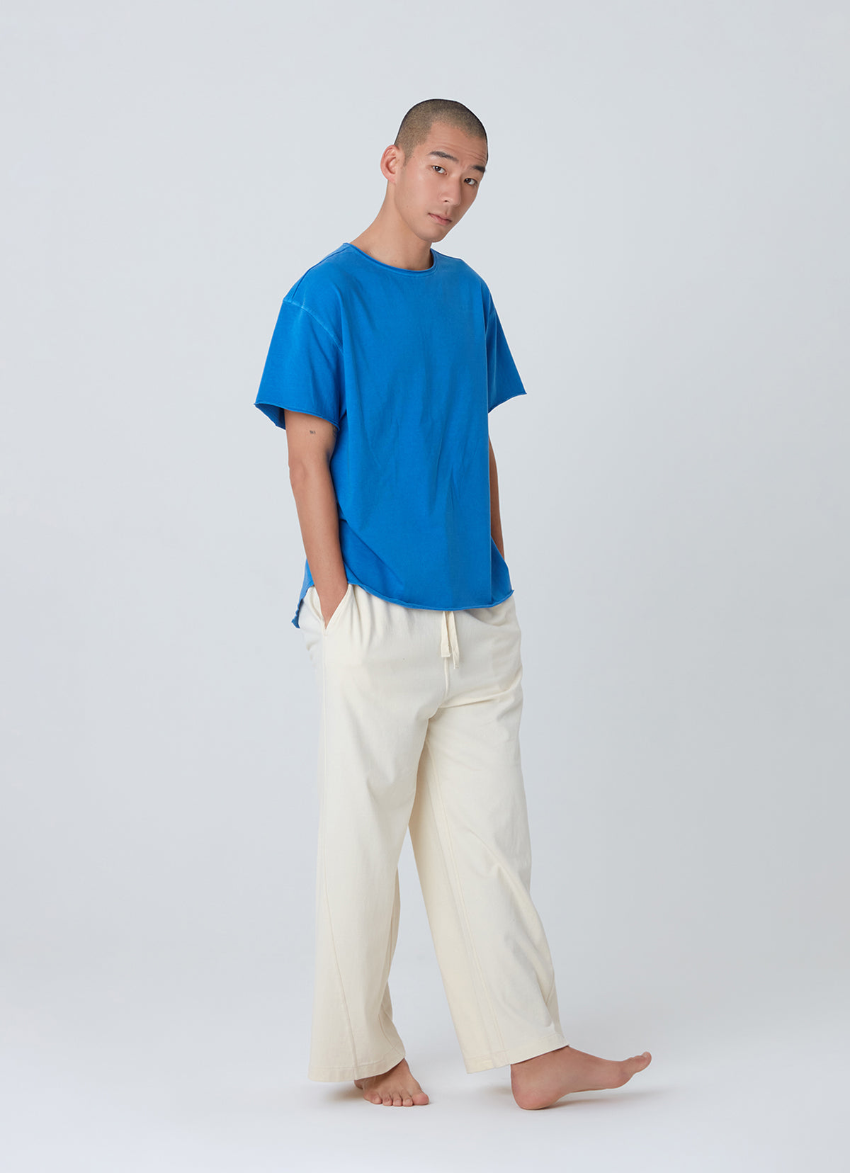 Kain short sleeve (For Men)_Deep Water