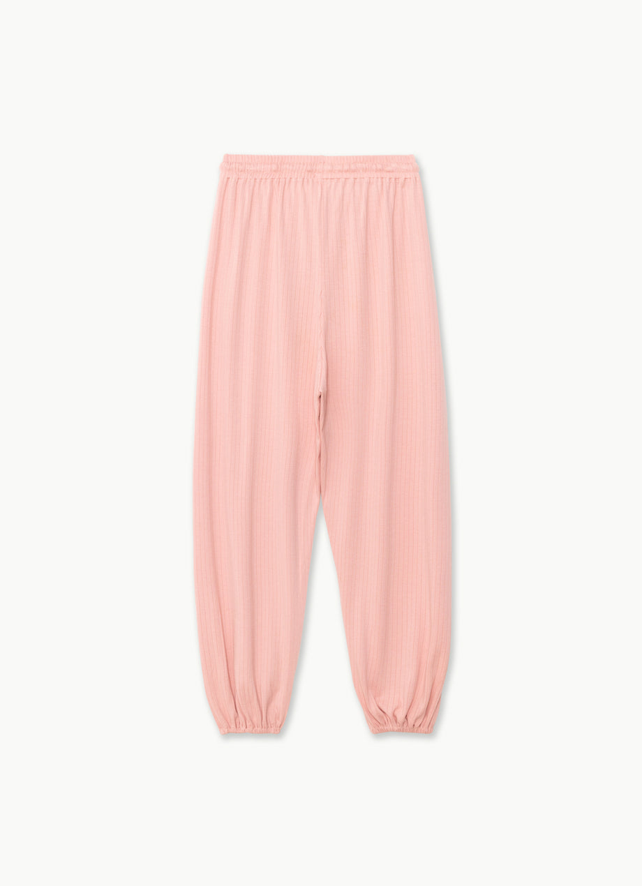 Rib jogger pants #2_Rose Quartz