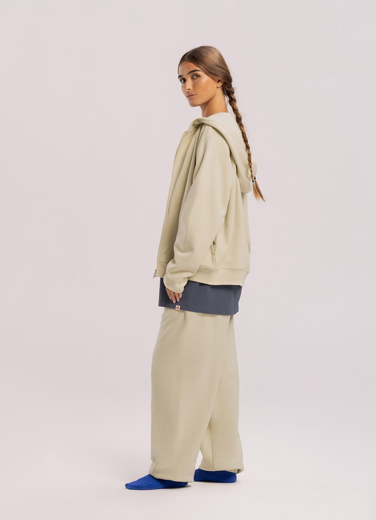 Olah long pants (Unisex)_Yellow Beige