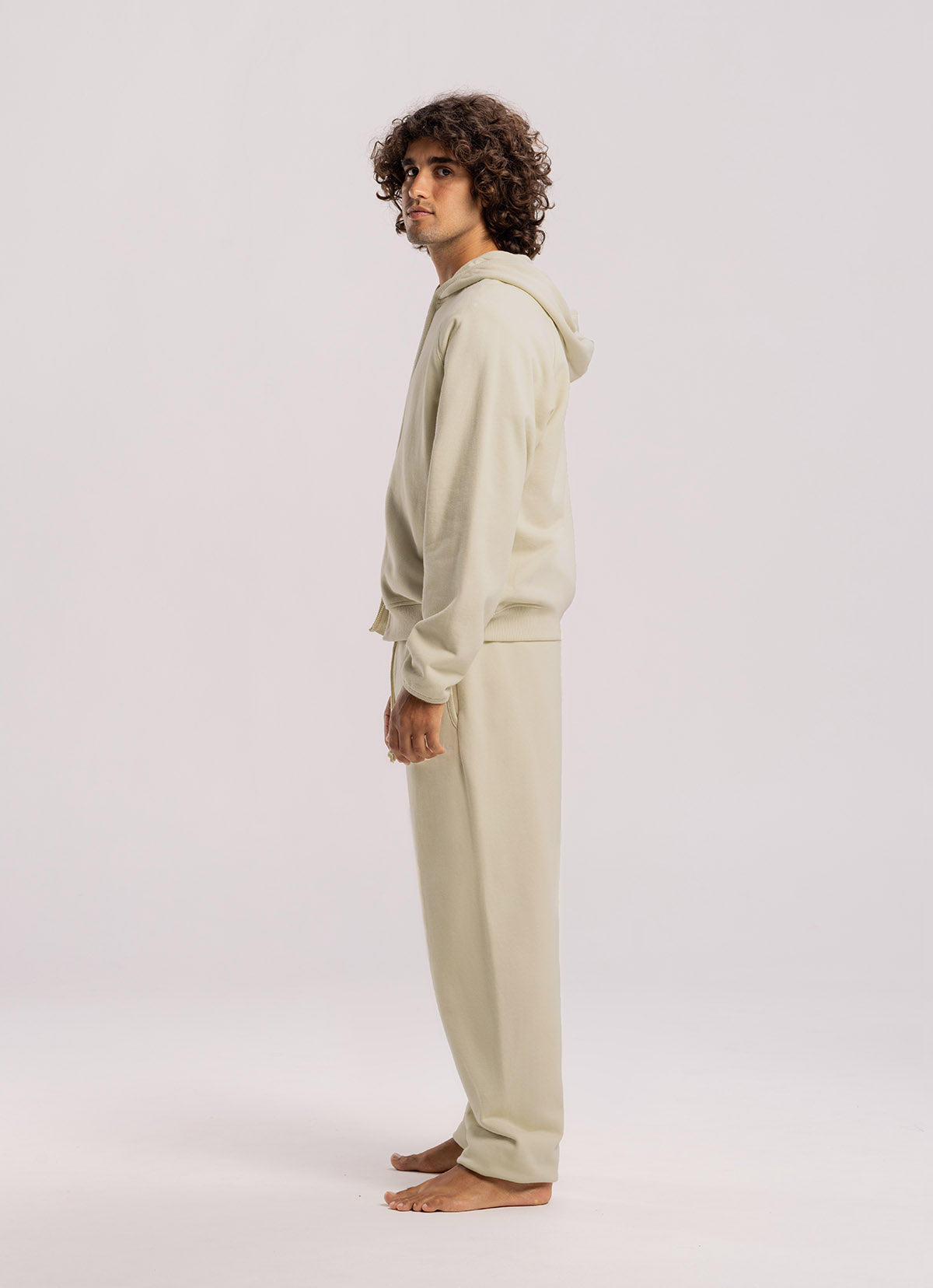 Olah long pants (Unisex)_Yellow Beige