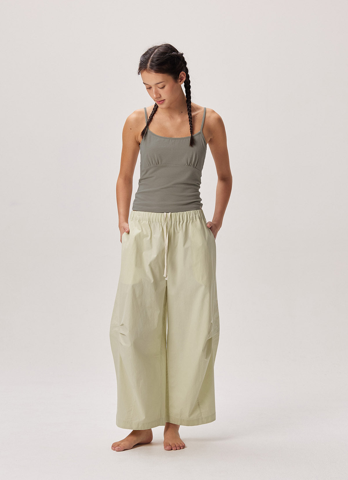 Kitty wide pants_Lint