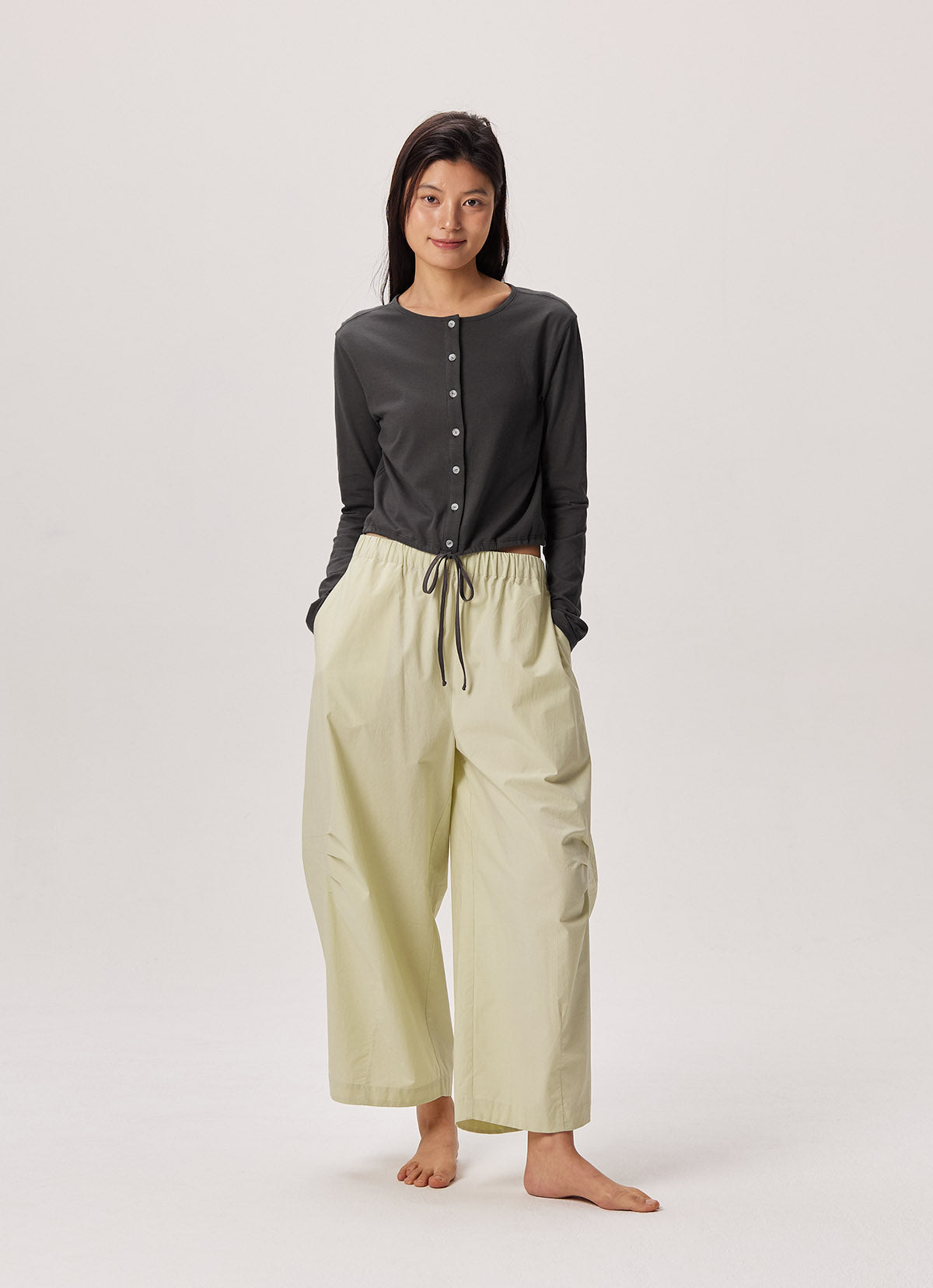 Kitty wide pants_Lint