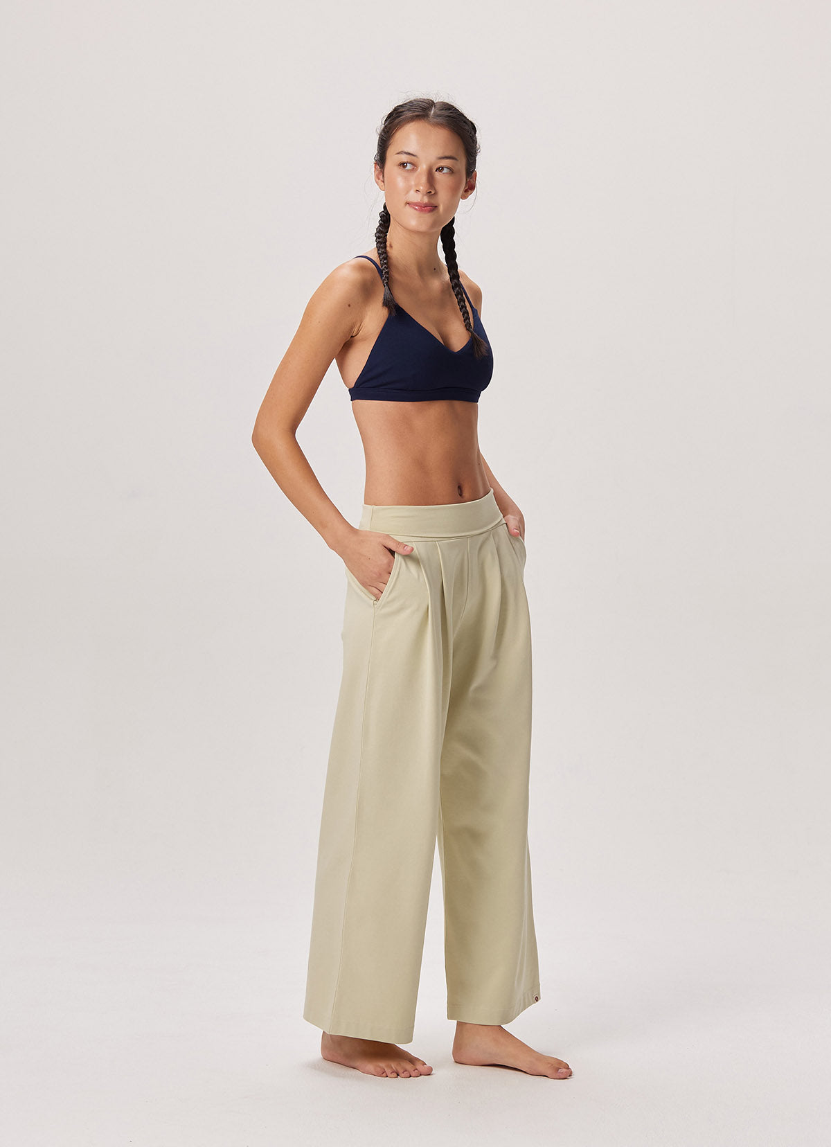 One-tone bra top_Maritime Blue
