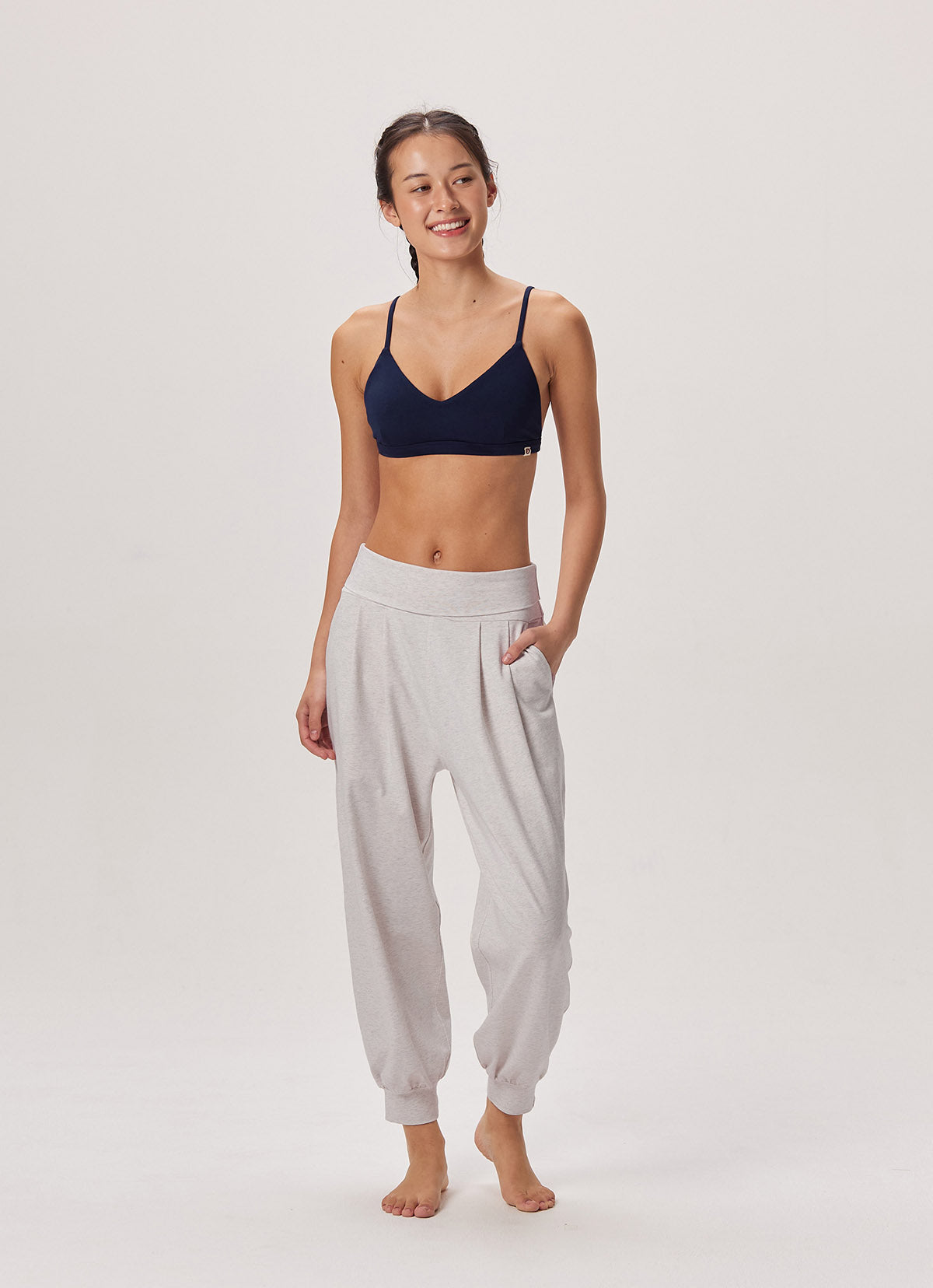 One-tone bra top_Maritime Blue