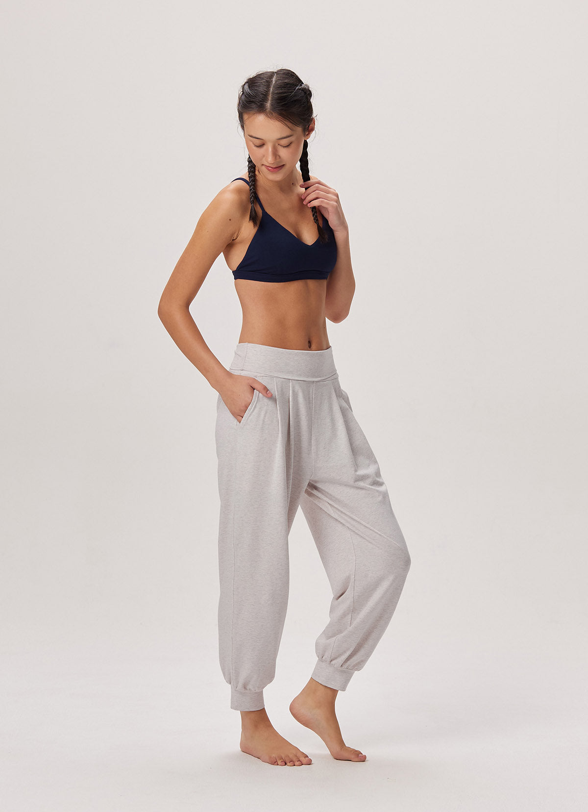 One-tone bra top_Maritime Blue