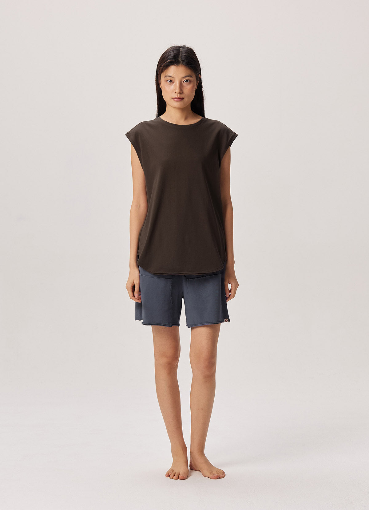 Out pocket shorts (Unisex)_Grisaille
