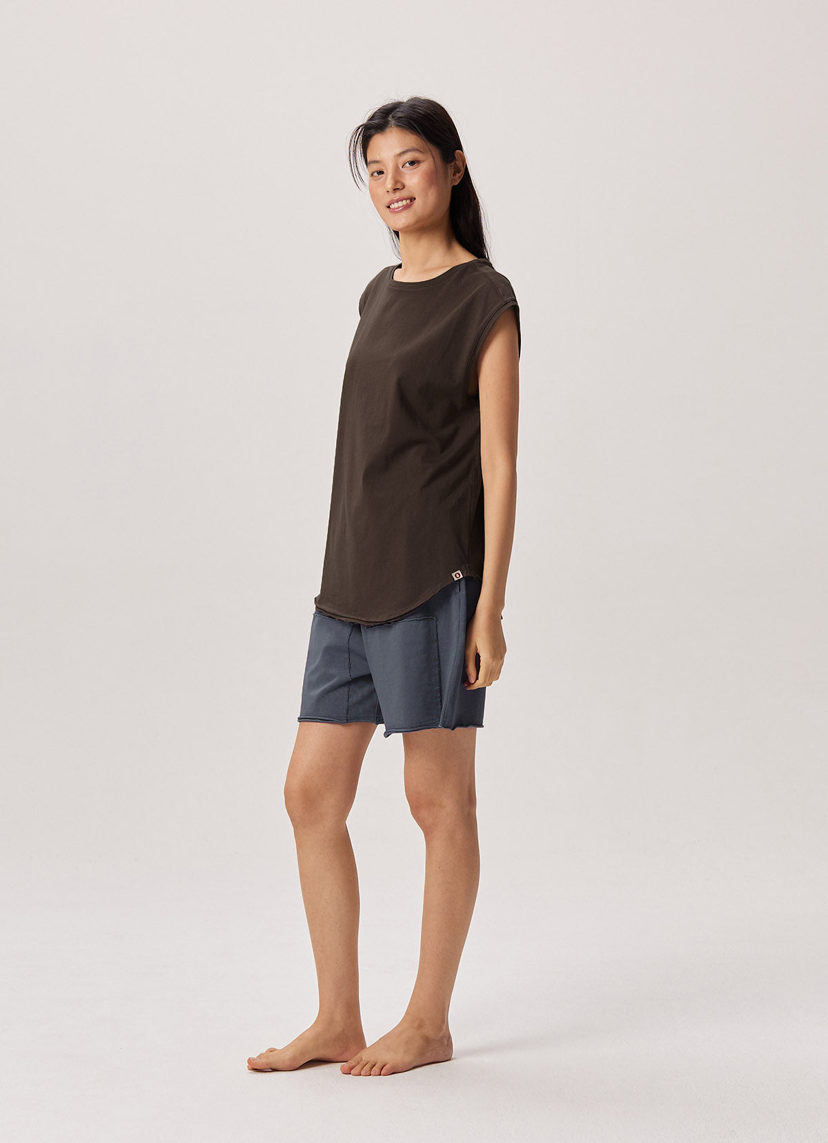 Out pocket shorts (Unisex)_Grisaille