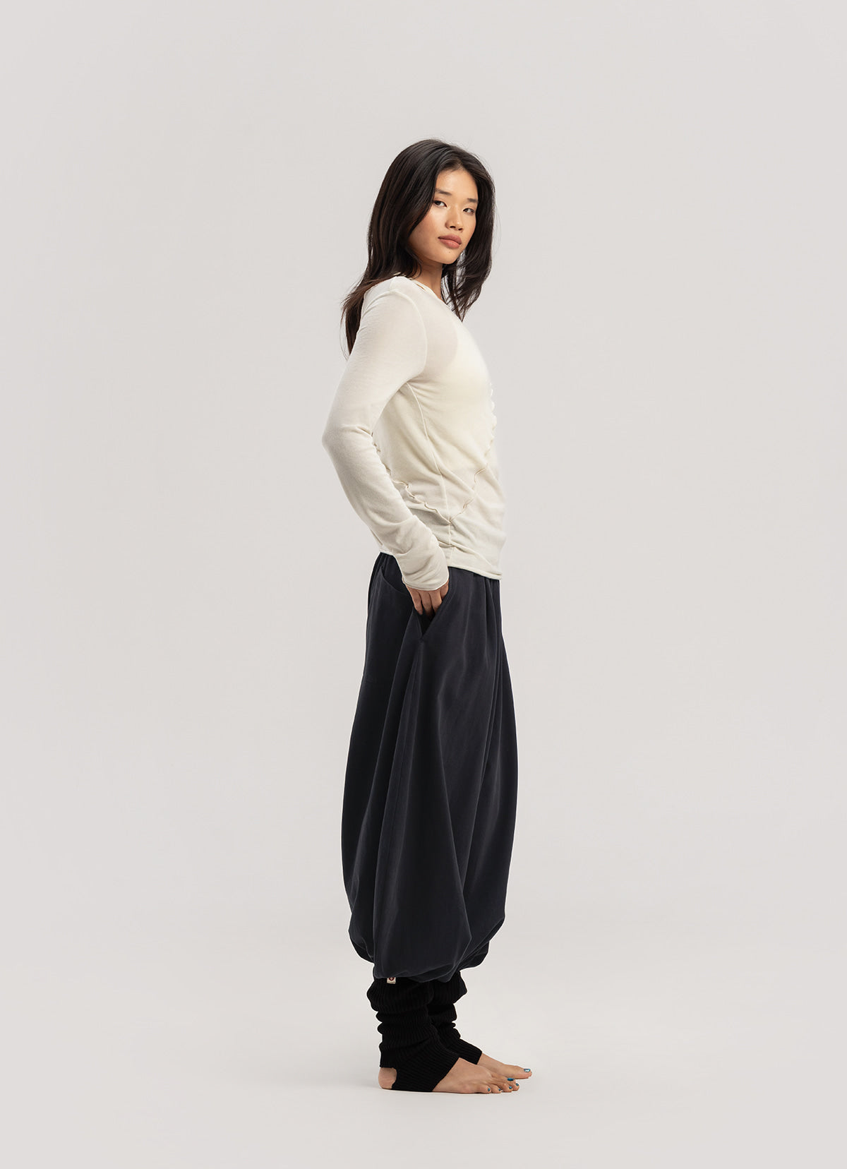 Marron pants (Unisex)_Black