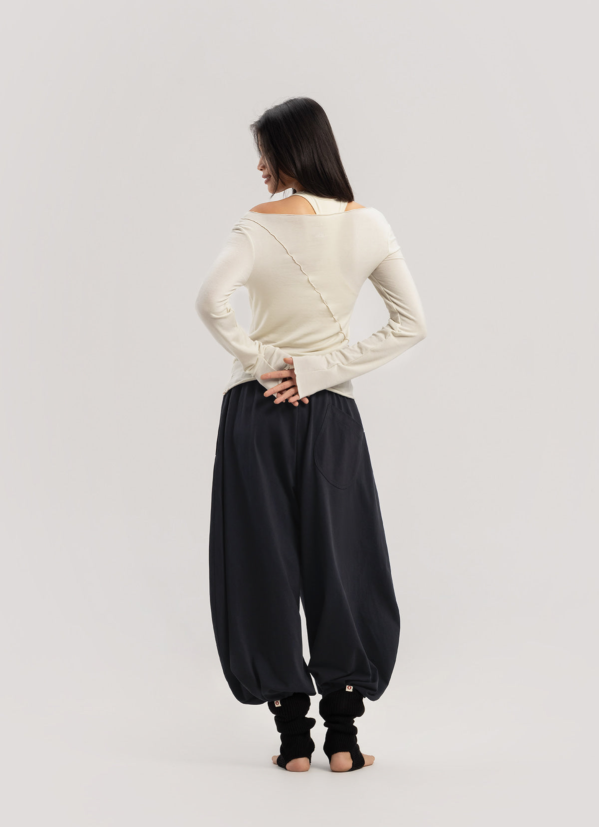 Marron pants (Unisex)_Black