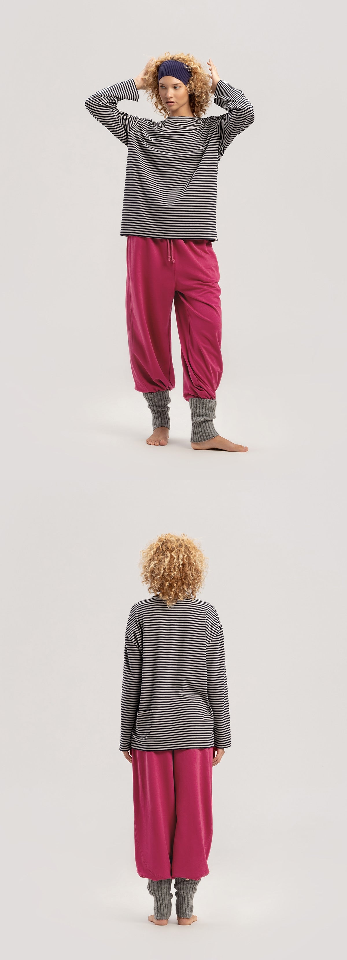 BM short warmer_Melange Grey