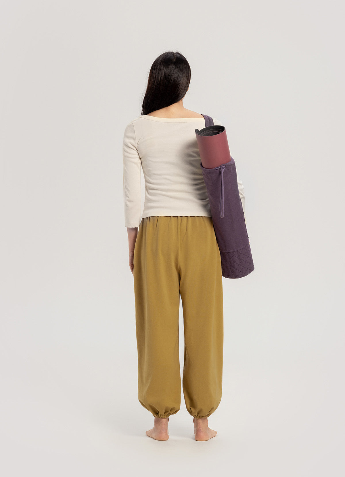 Essential 3/4 sleeve_Bone White