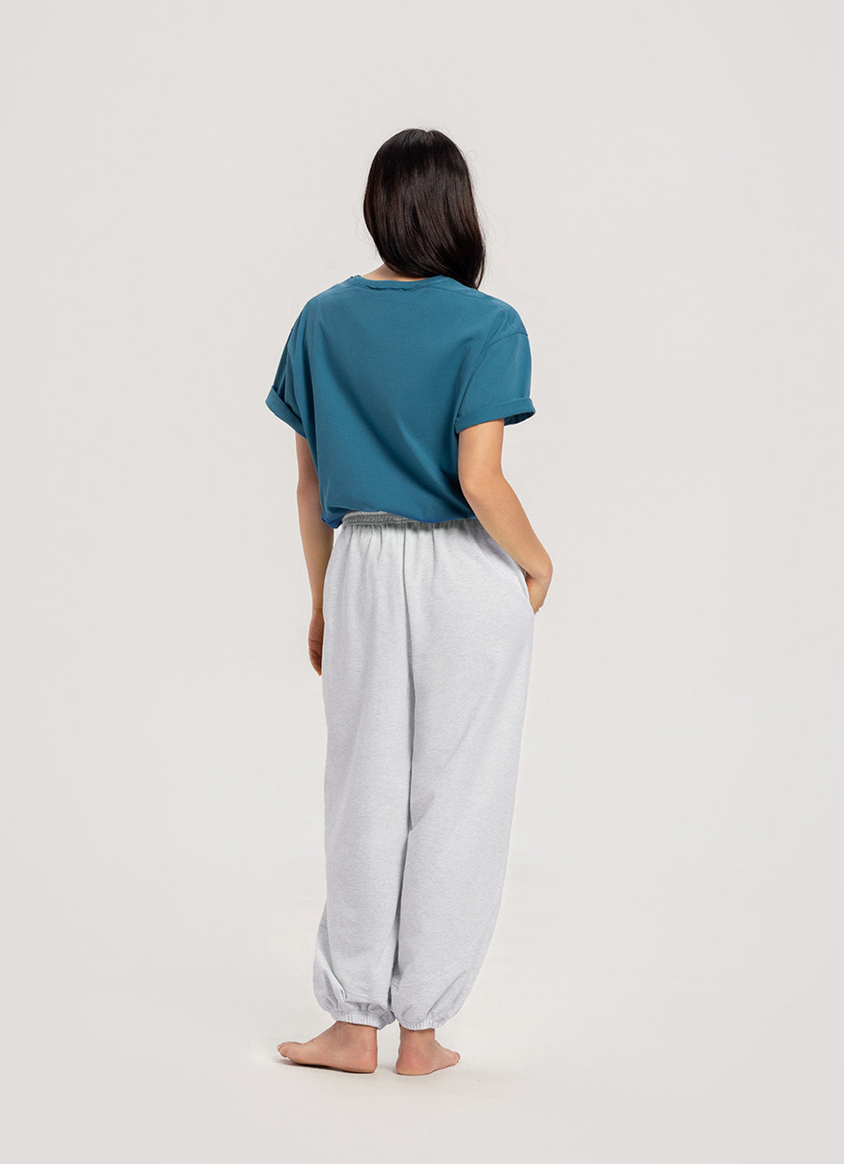 Kota short sleeve (Unisex)_Saxony Blue