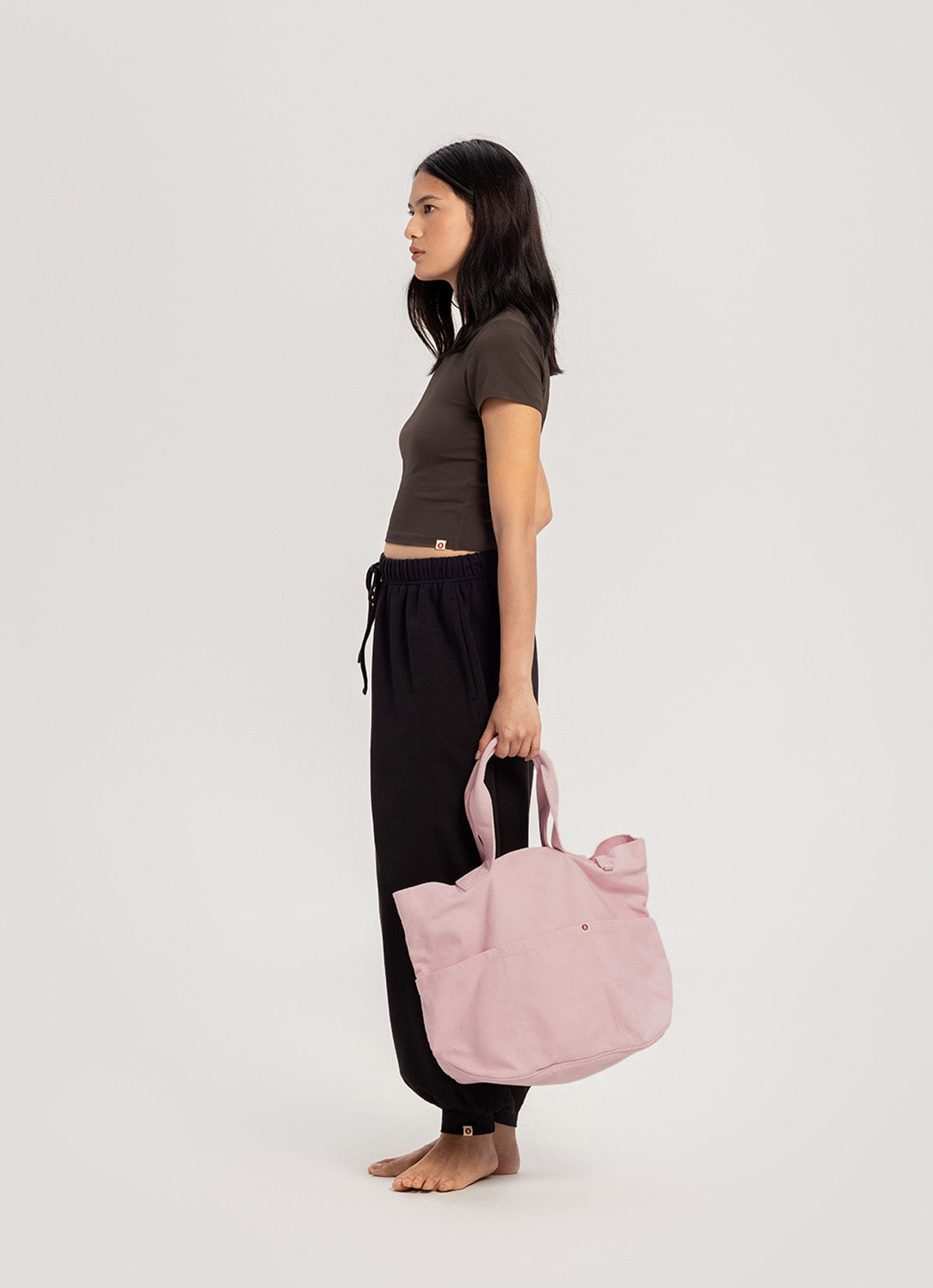 Keyhole short sleeve (Single ver.)_Chocolate Brown