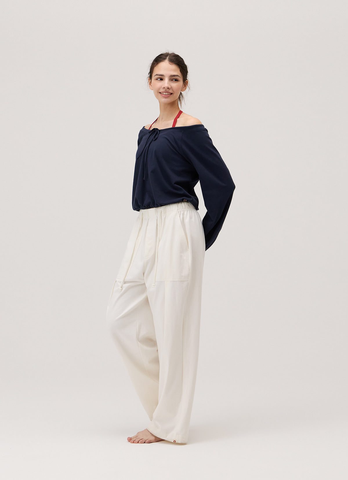 Baka string pants (Unisex)_Tofu