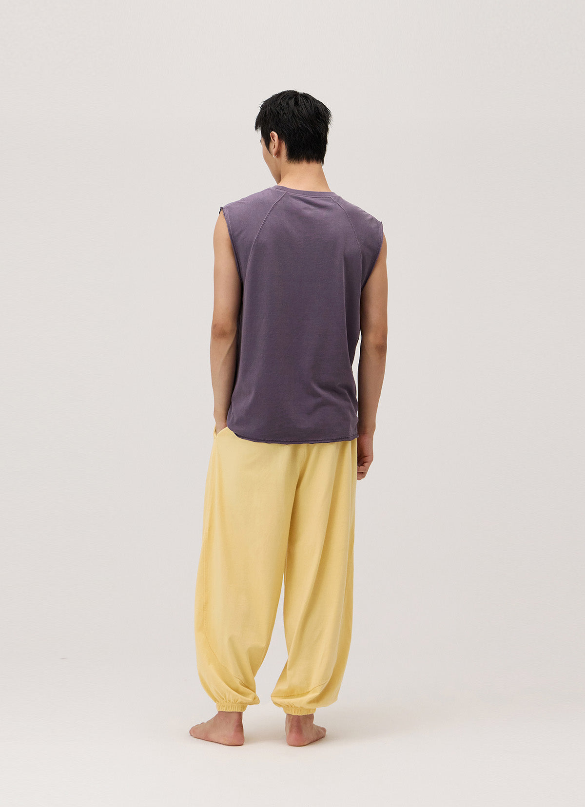 Knoll sleeveless (Unisex)_dyed_Plum Perfect