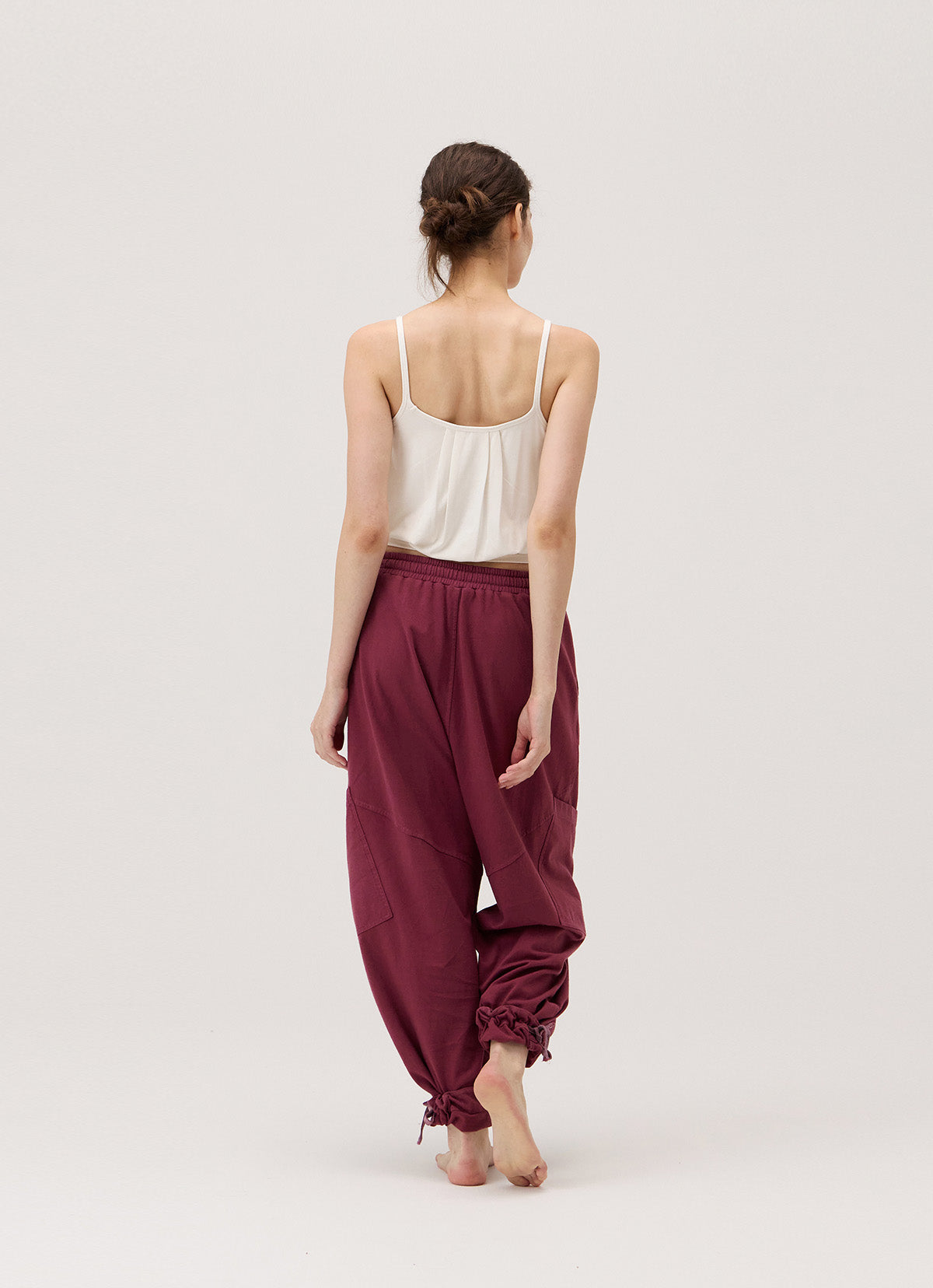 Pleats shirring sleeveless_Tofu
