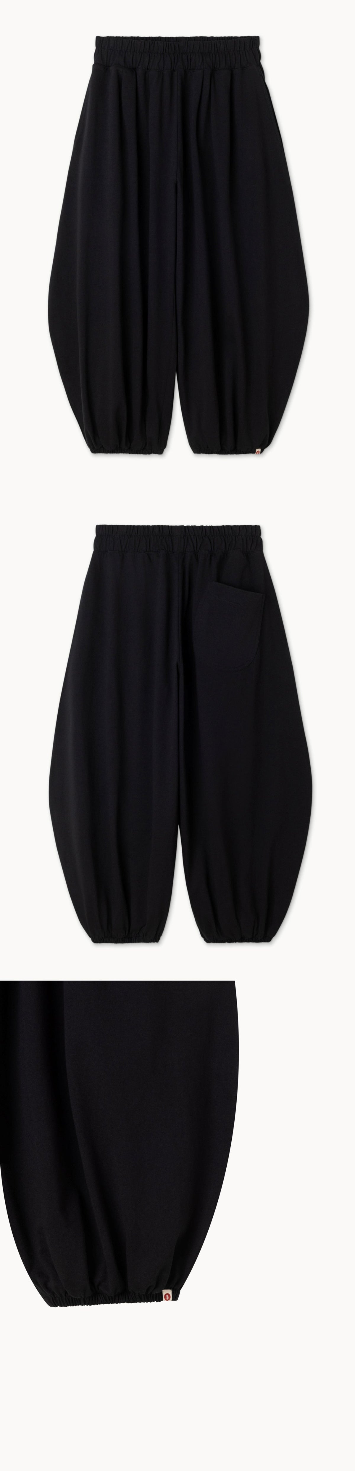 Marron pants (Unisex)_Black