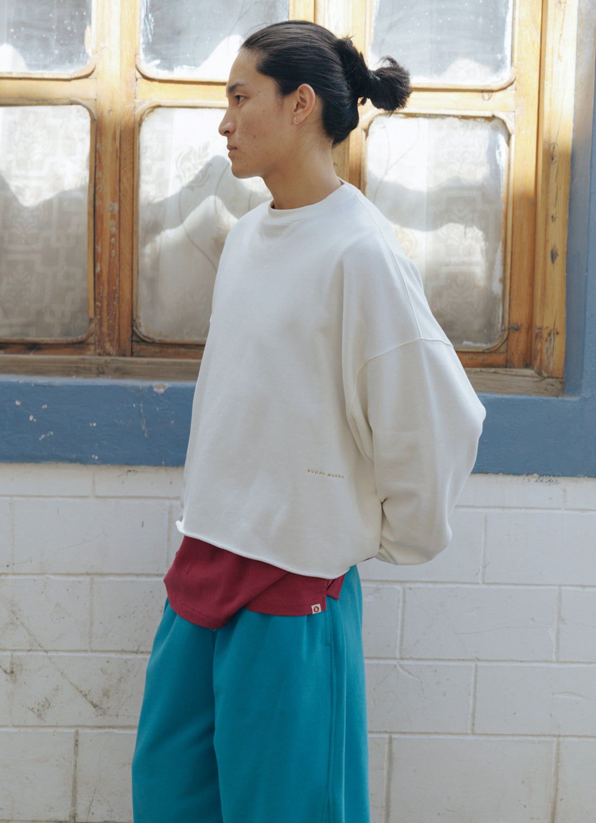 Small pocket long sleeve (Unisex)_Raspberry Radiance