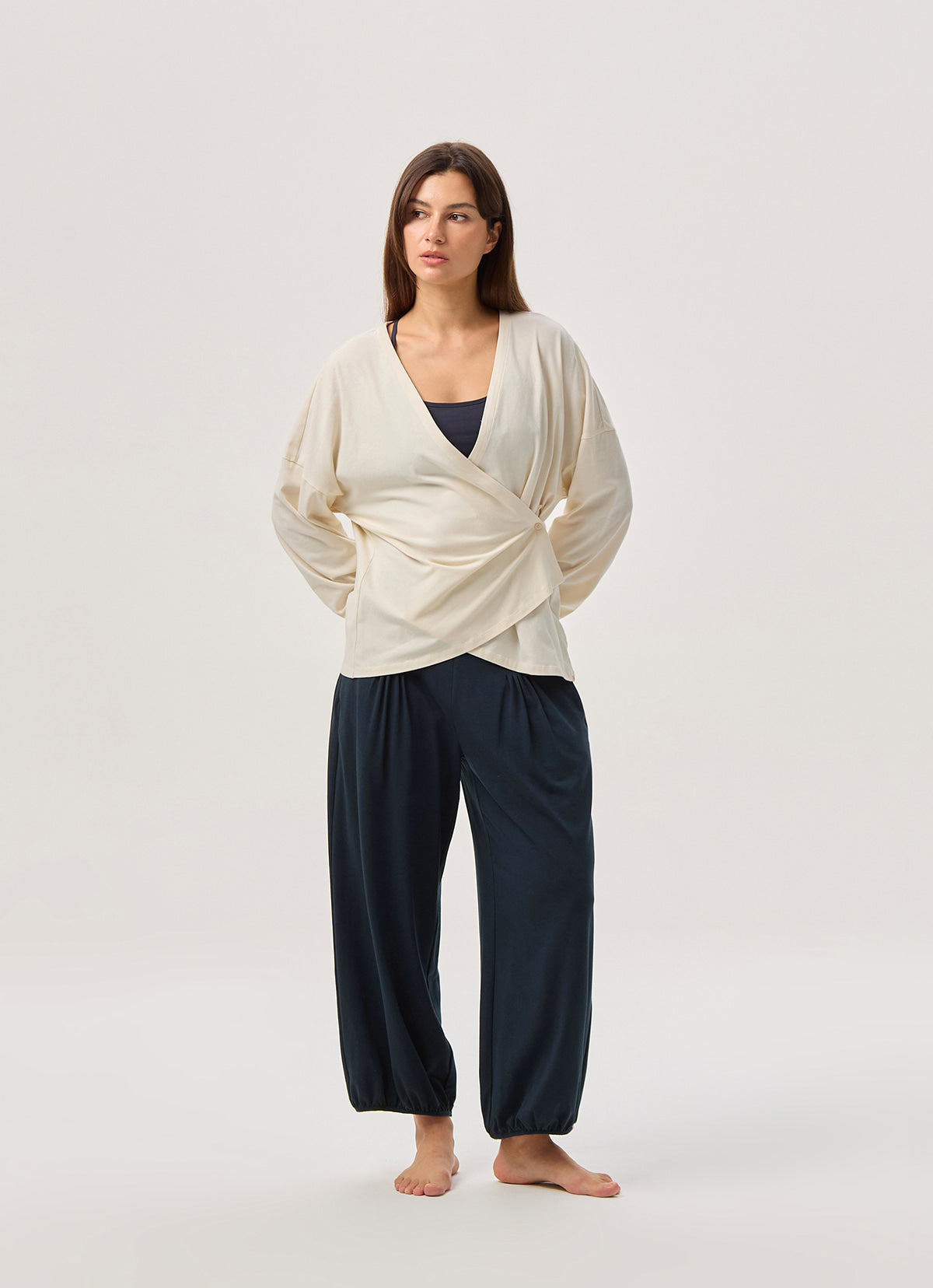 Origami pants (Unisex)_Carbon