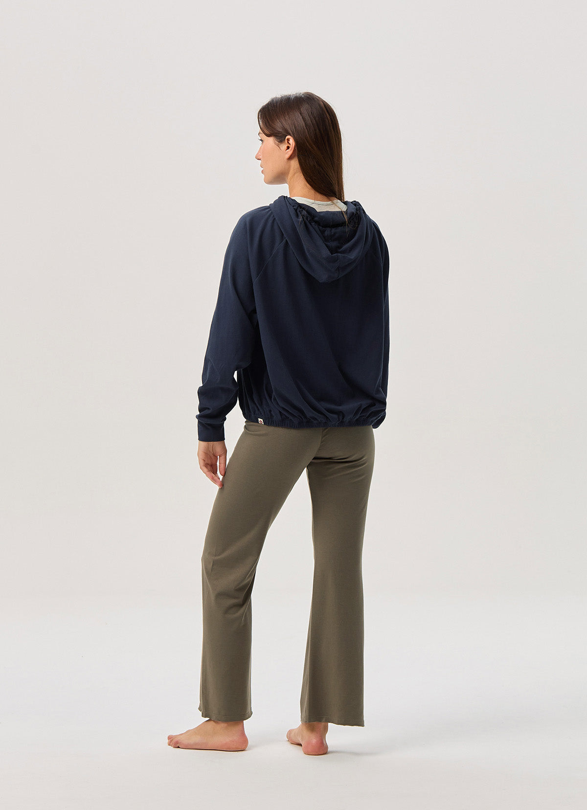 Wide straight pants_Chocolate Chip