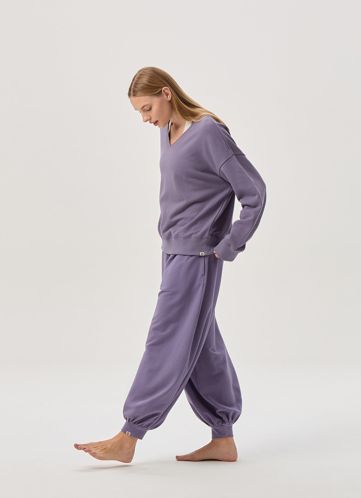 Simple volume jogger (Unisex)_Cadet