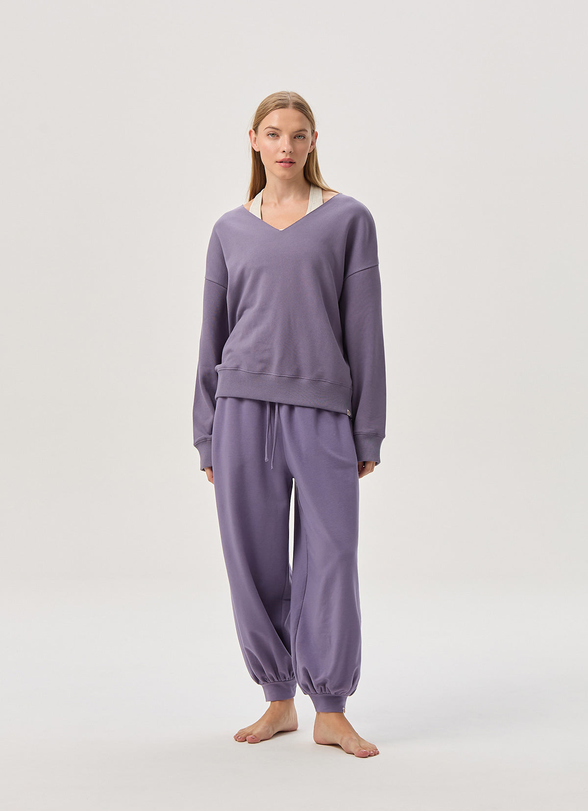 Simple volume jogger (Unisex)_Cadet