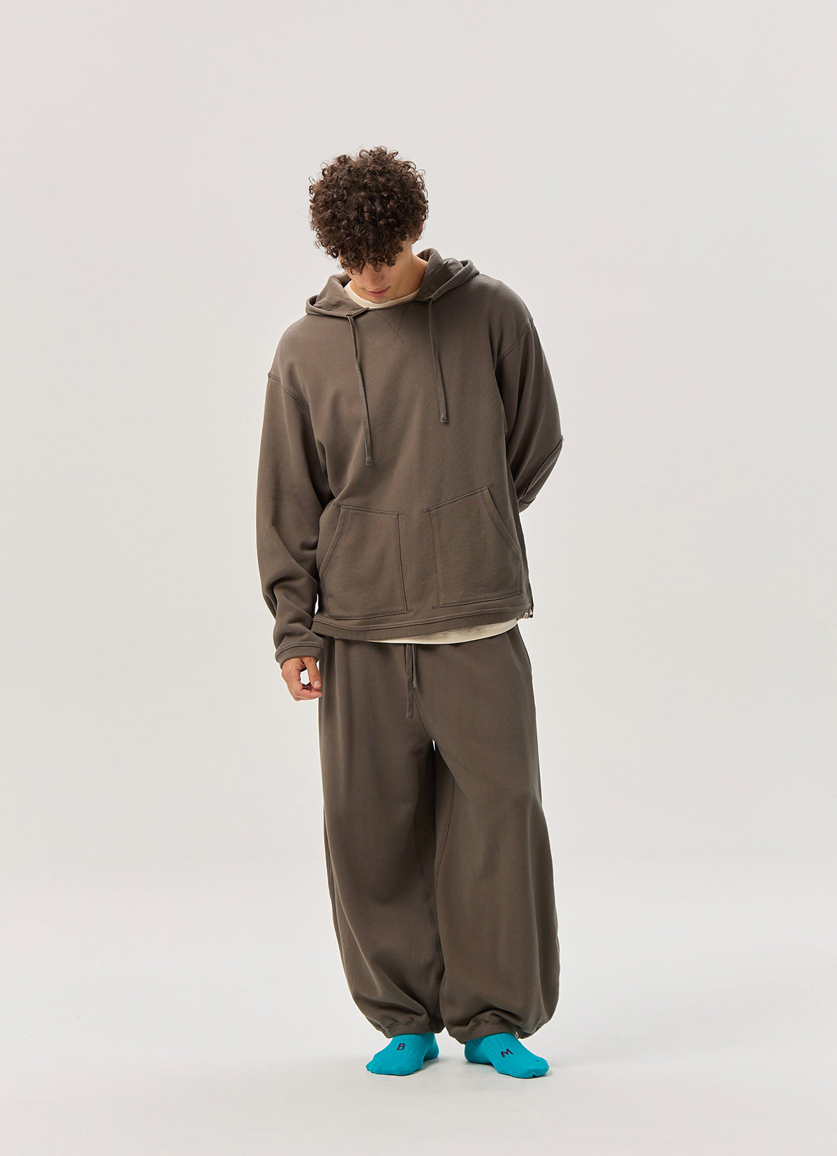 Cinch sweatpants (Unisex)_Morel