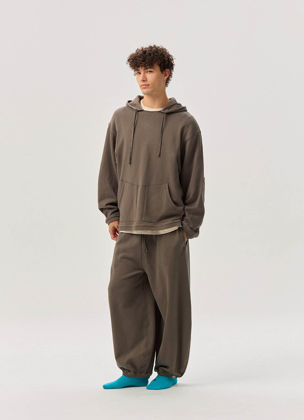 Cinch sweatpants (Unisex)_Morel