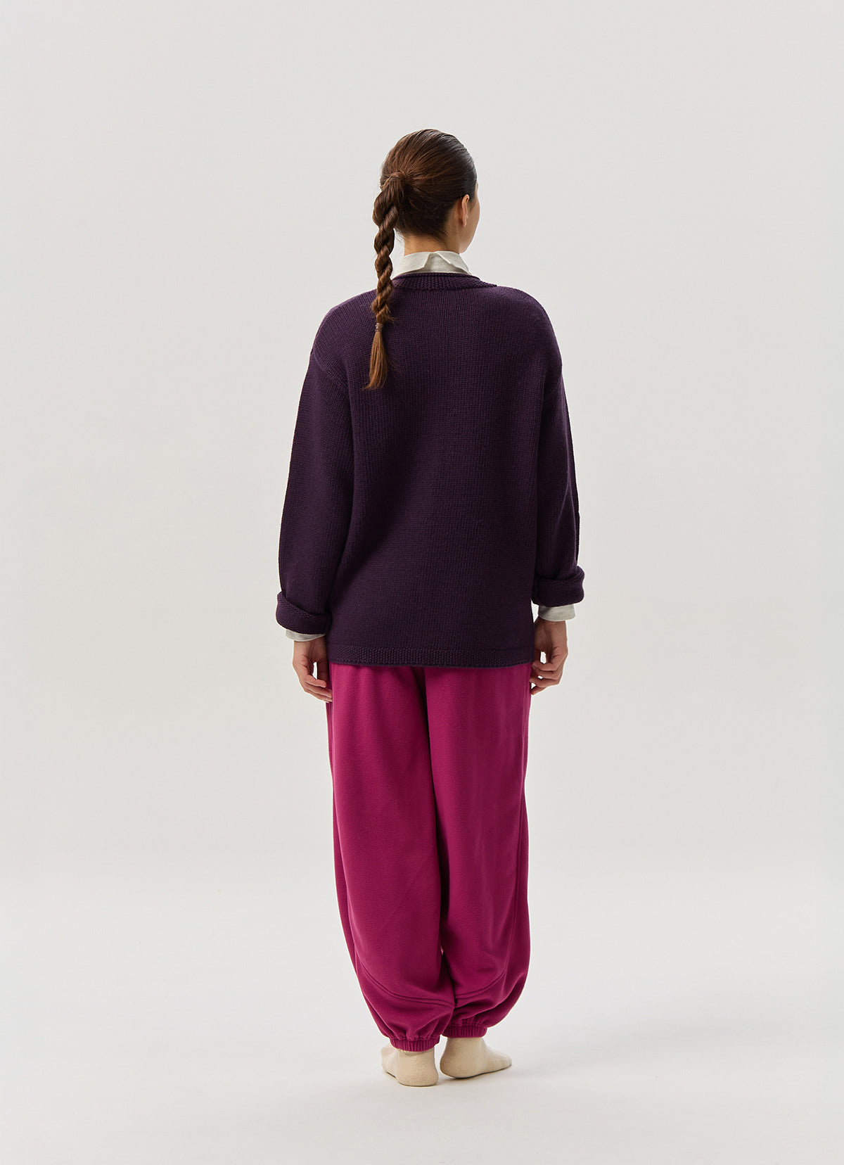 Grandpa cardigan (Unisex)_Plum Perfect