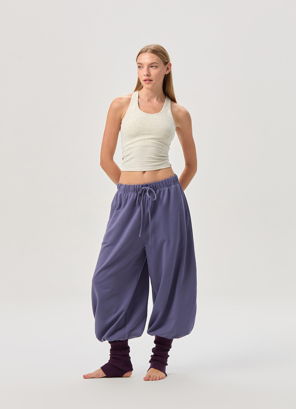 Simple volume jogger (Unisex)_Cadet