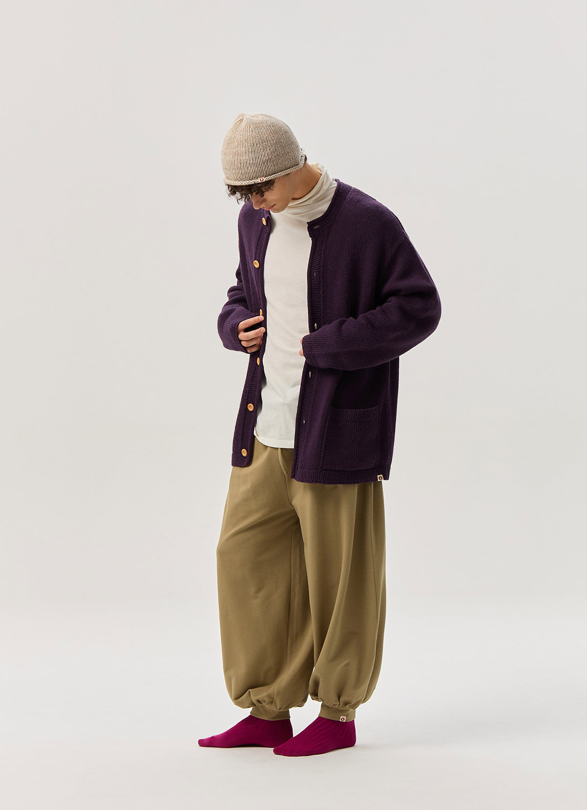BM beanie_Oatmeal Melange