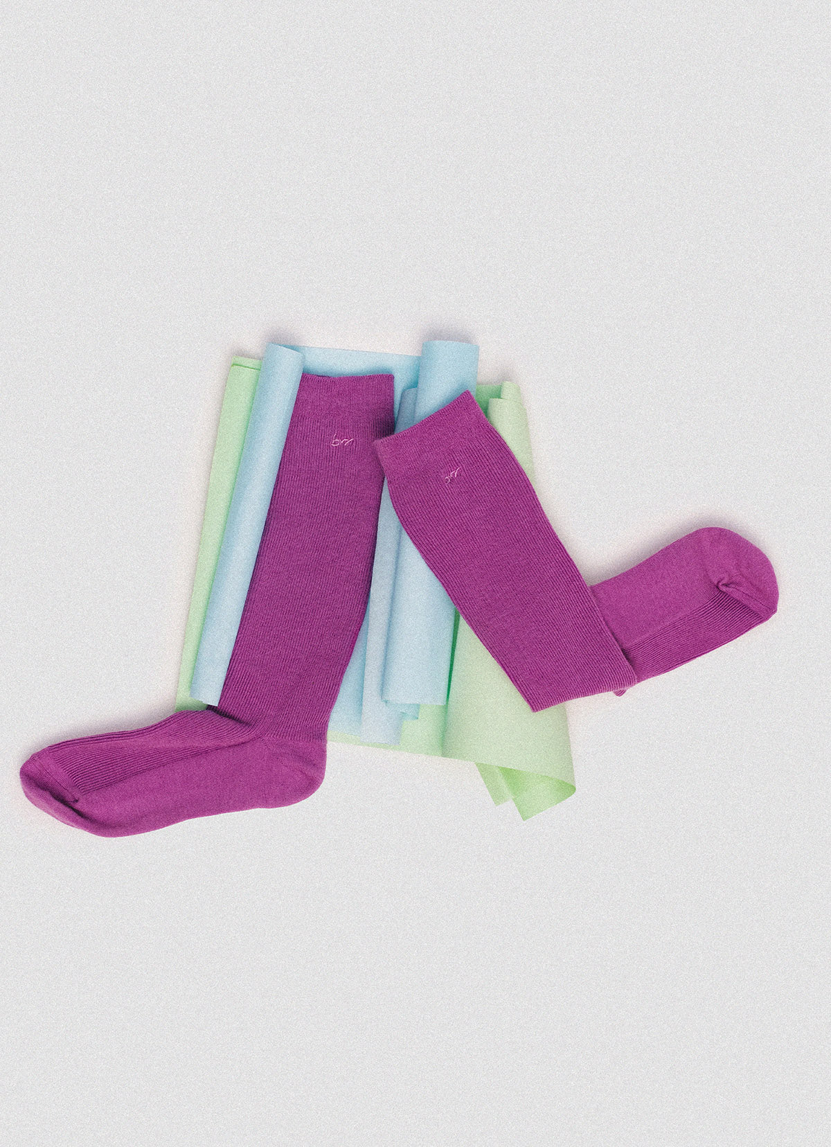 Rib high socks_Liatris