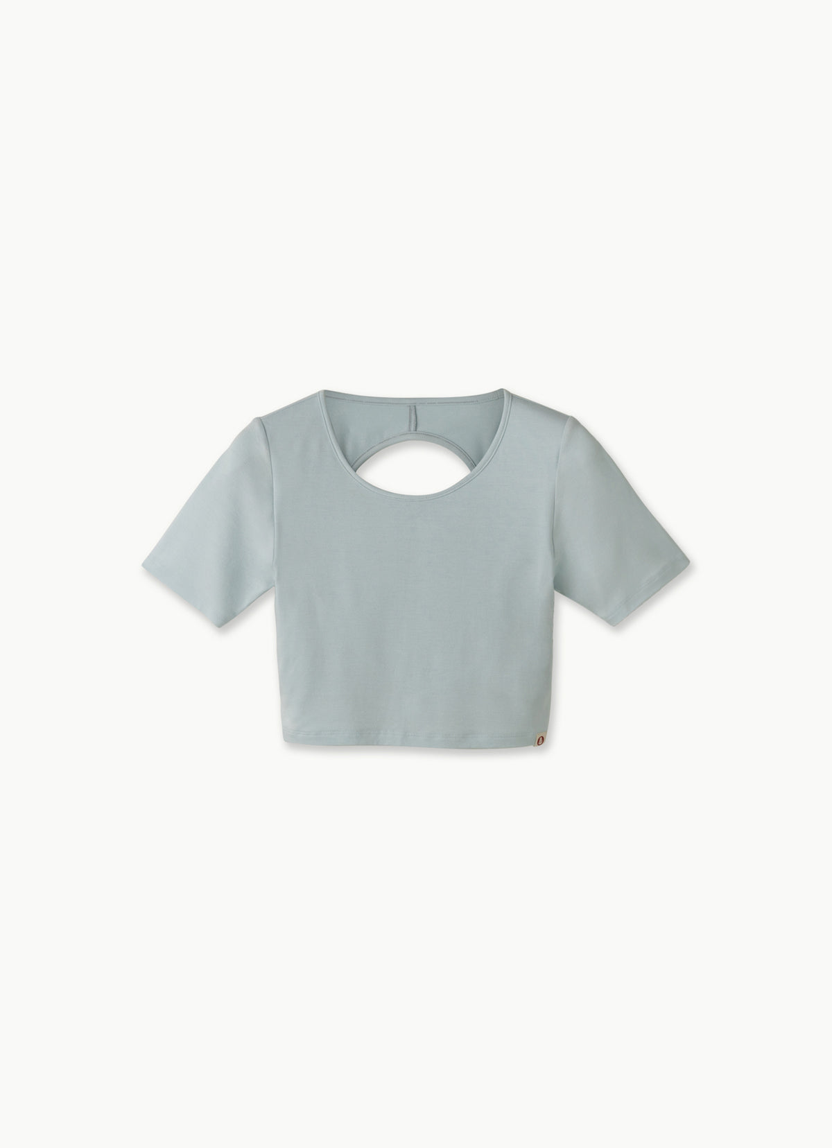 Oblong short sleeve_Delicate Blue