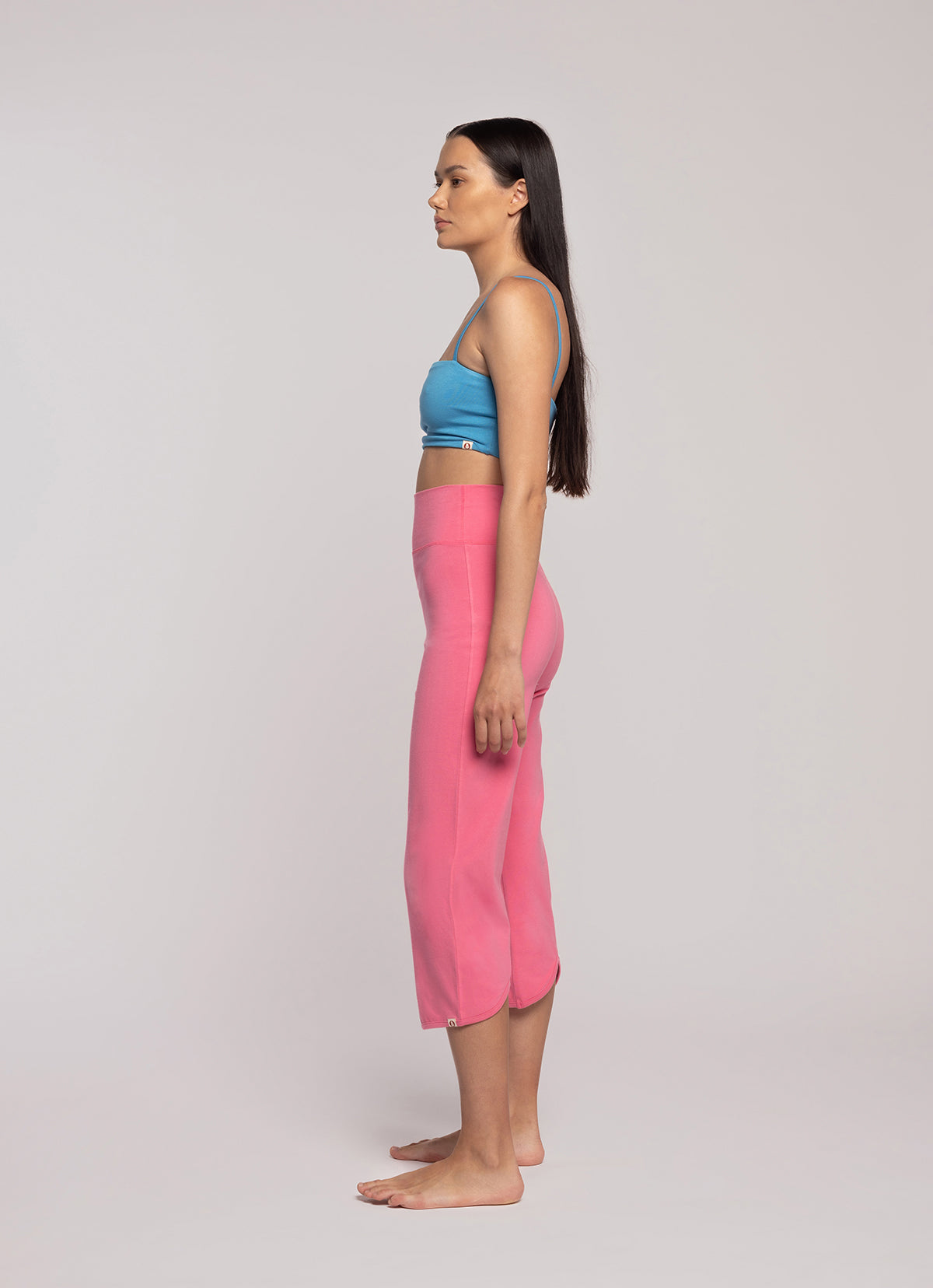 Membagi pants #1 back split_Azalea Pink